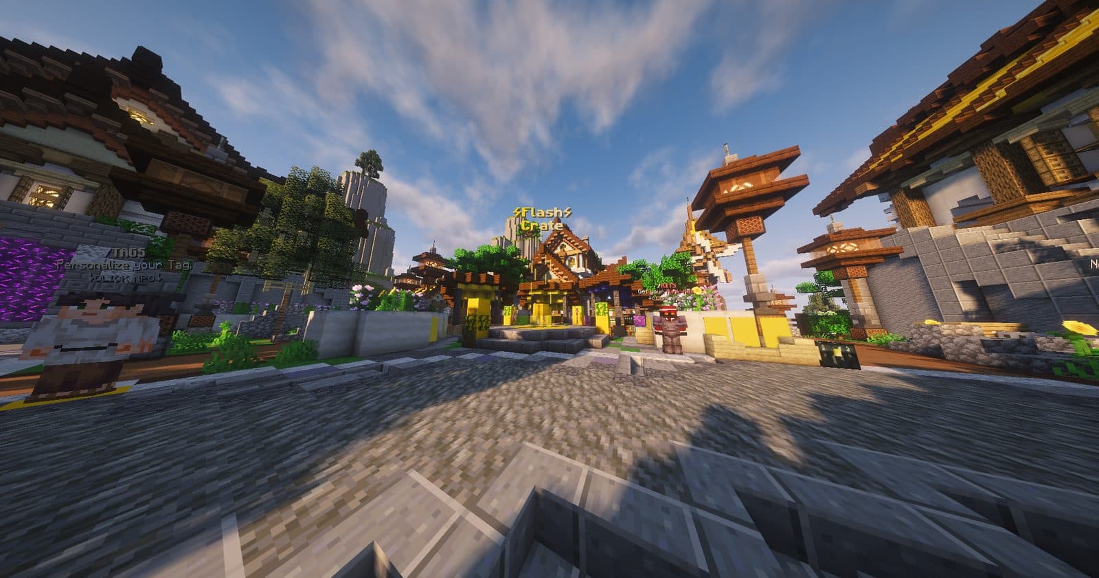 Crates, Tags & Kits im Herzen des Spawns.